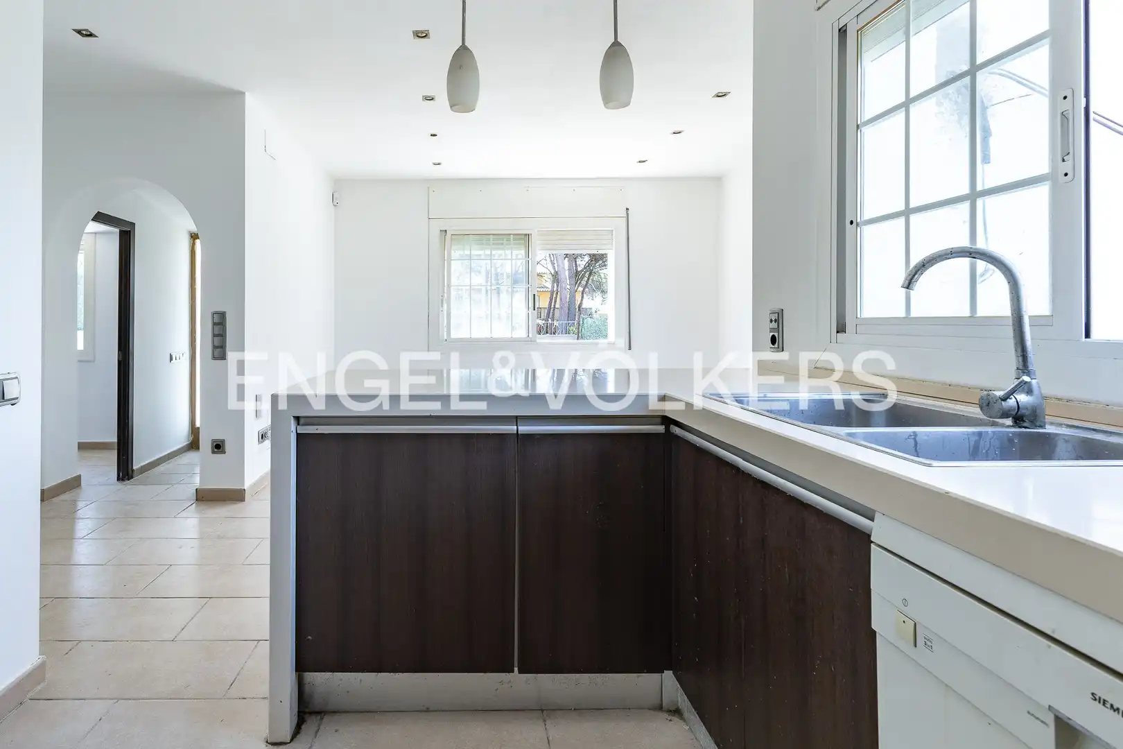 Cocina de Casa o chalet en venta en Llinars del Vallès con Calefacción y Jardín privado