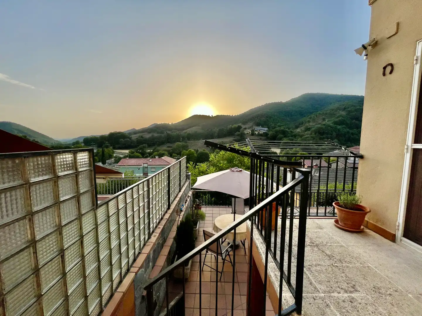 Terraza de Casa o chalet en venta en Sant Pau de Segúries con Aire acondicionado, Jardín privado y Terraza