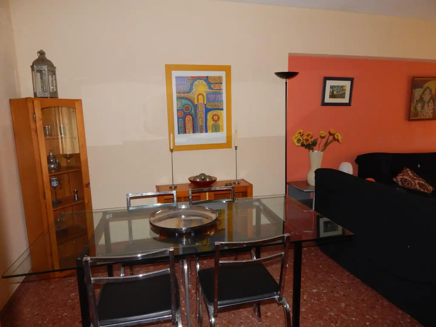 Dining room of Flat for sale in Valencia  with Air Conditioner and Balcony