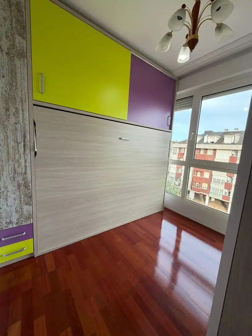 Schlafzimmer von Wohnung zum Verkauf in Santander mit Parkett und Terrasse