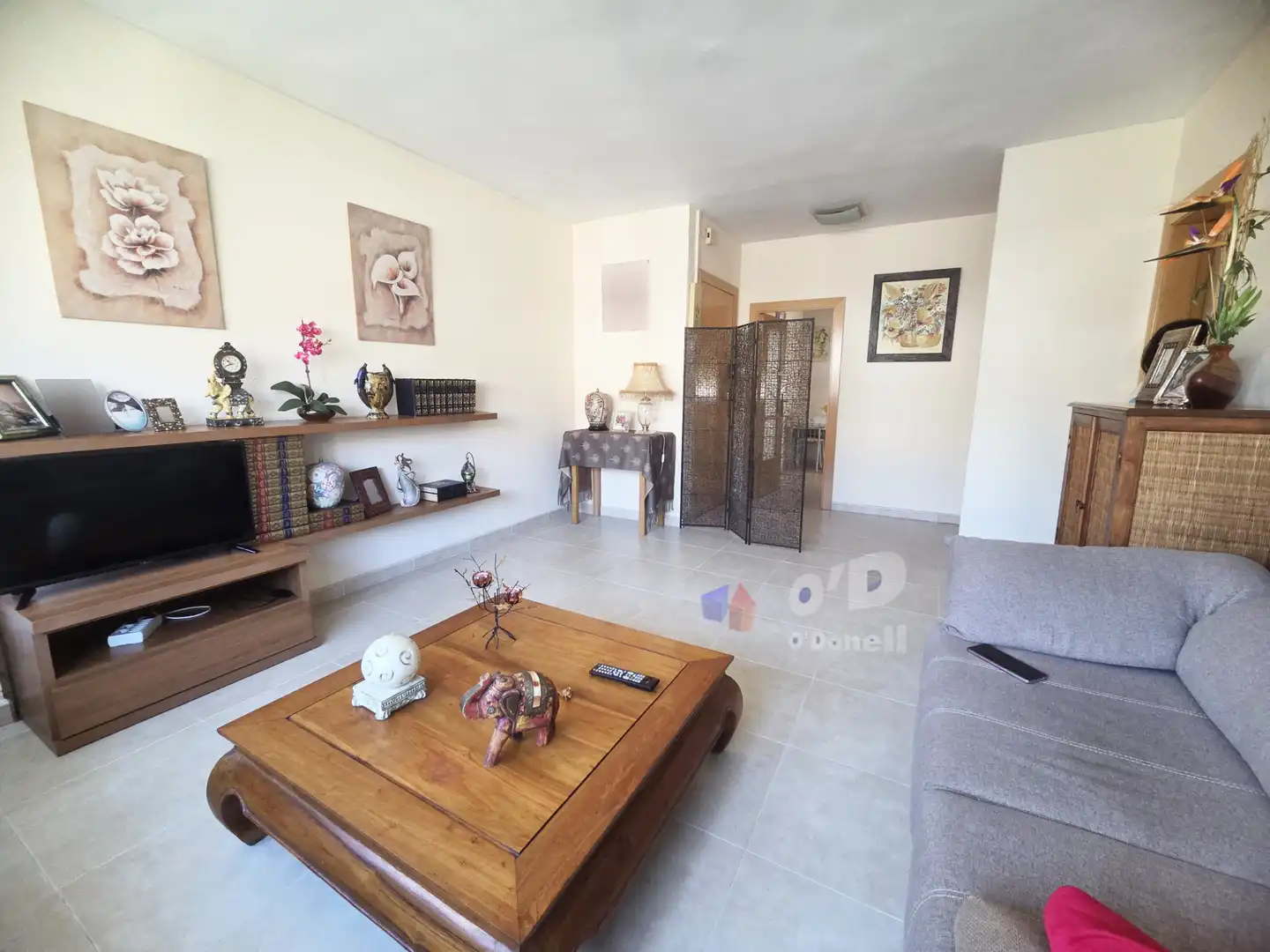 Sala de estar de Piso en venta en Sant Boi de Llobregat con Horno