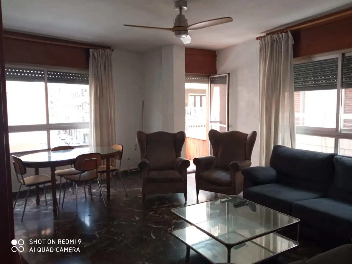 Living room of Flat for rent in Granada  with Heating, Terrace and Furnished