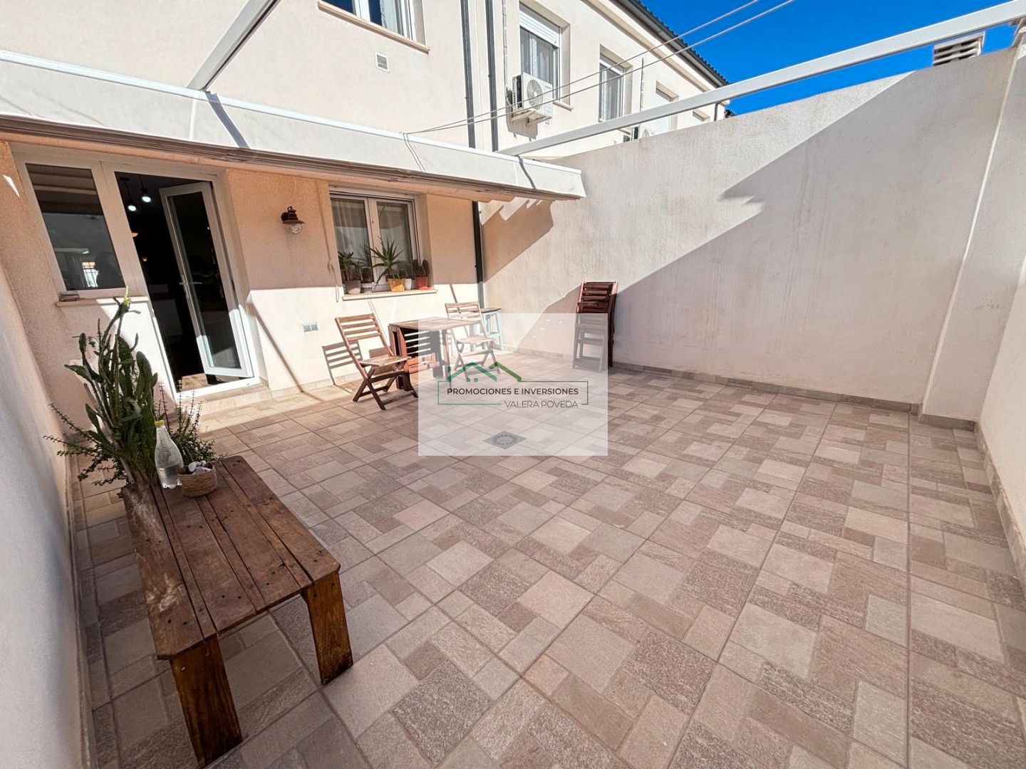 Terrace of Single-family semi-detached to rent in Motilla del Palancar  with Storage room, Furnished and Pets allowed