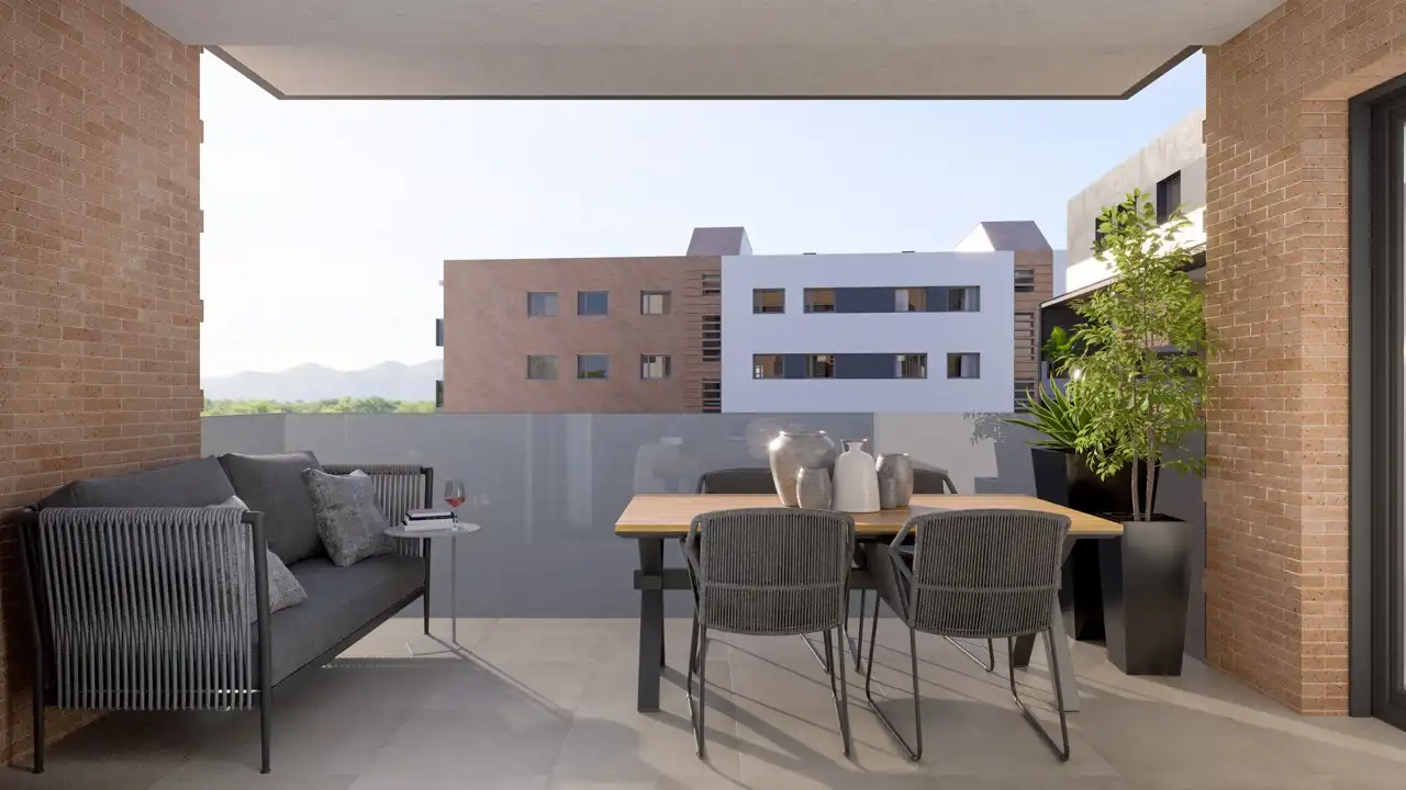 Terraza de Planta baja en venta en Granollers con Aire acondicionado, Calefacción y Jardín privado