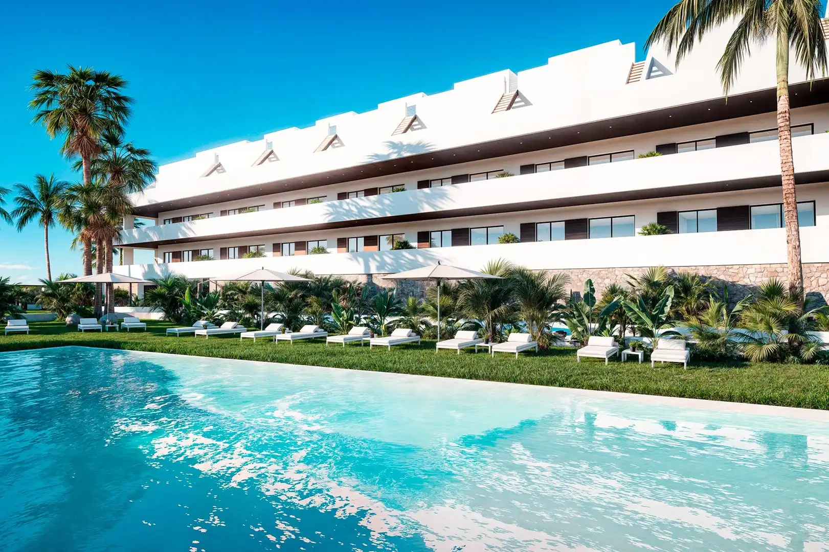 Apartament amb piscina en venda a Balcón de Finestrat - Terra Marina
