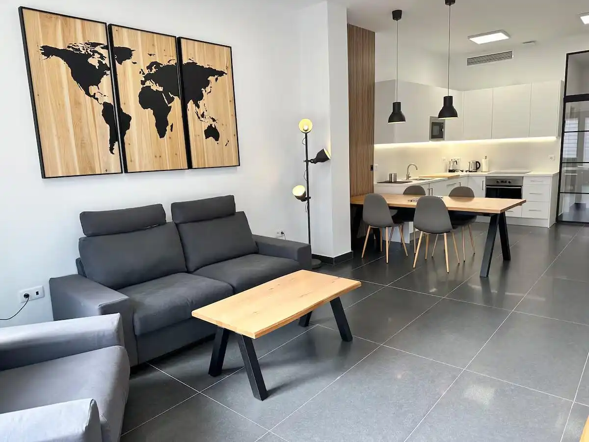 Wohnzimmer von Wohnung zur Miete in Chamberí