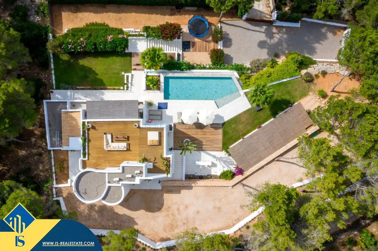 Jardín de Casa o chalet en venta en Sant Josep de sa Talaia con Aire acondicionado, Calefacción y Jardín privado