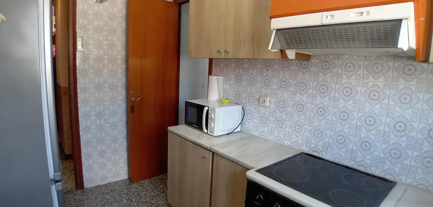 Cuina de Casa o xalet en venda en Centelles amb Calefacció i Jardí privat