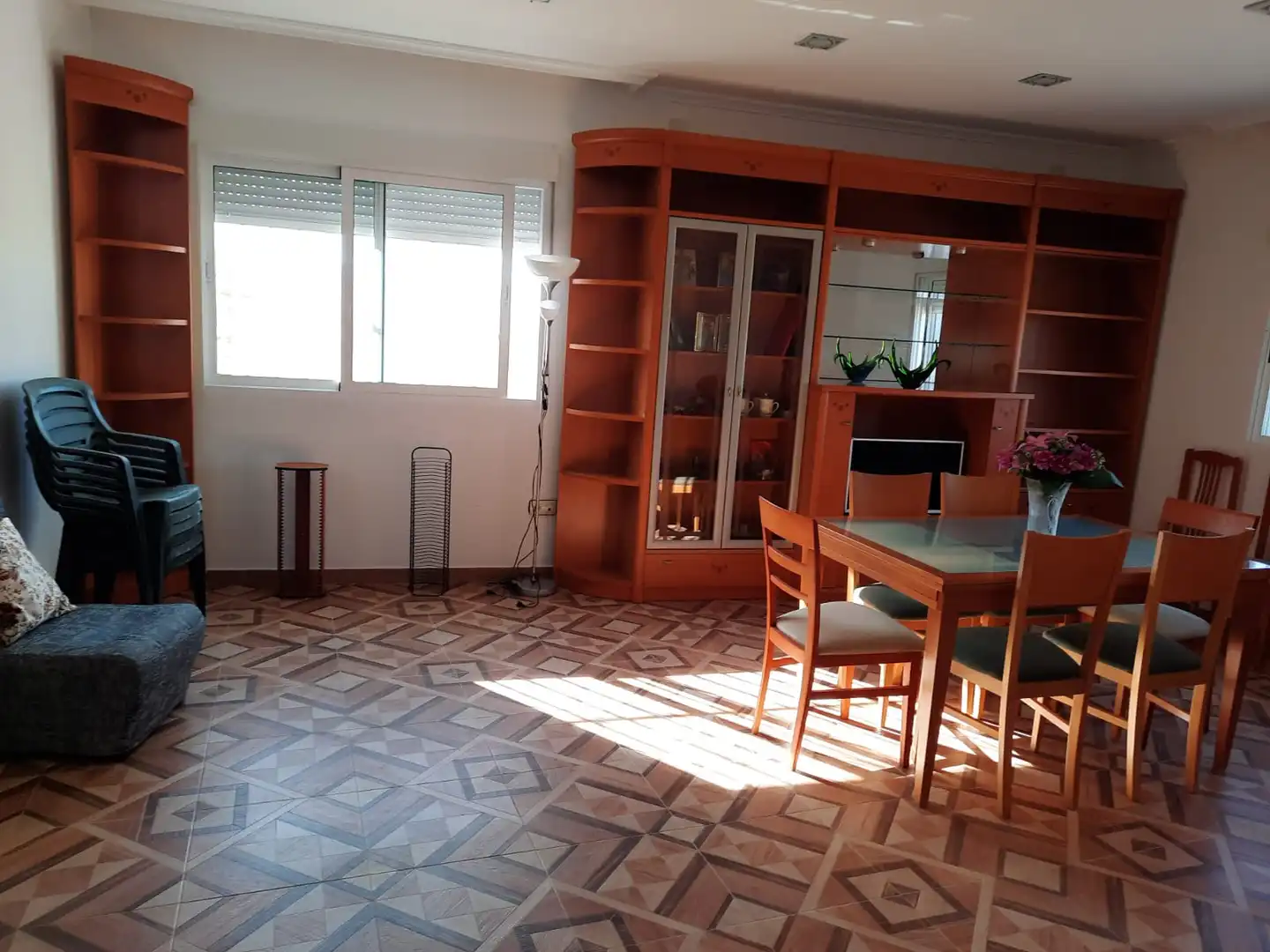 Wohnzimmer von Country house zur Miete in Cartagena mit Klimaanlage, Heizung und Terrasse