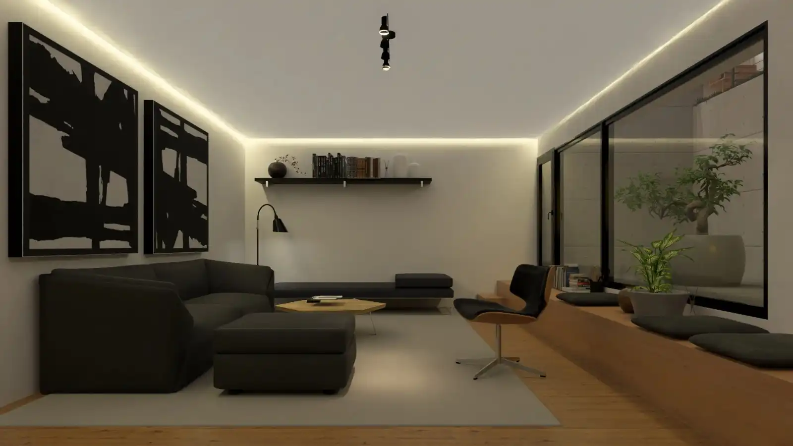Sala de estar de Residencial en venta en Majadahonda