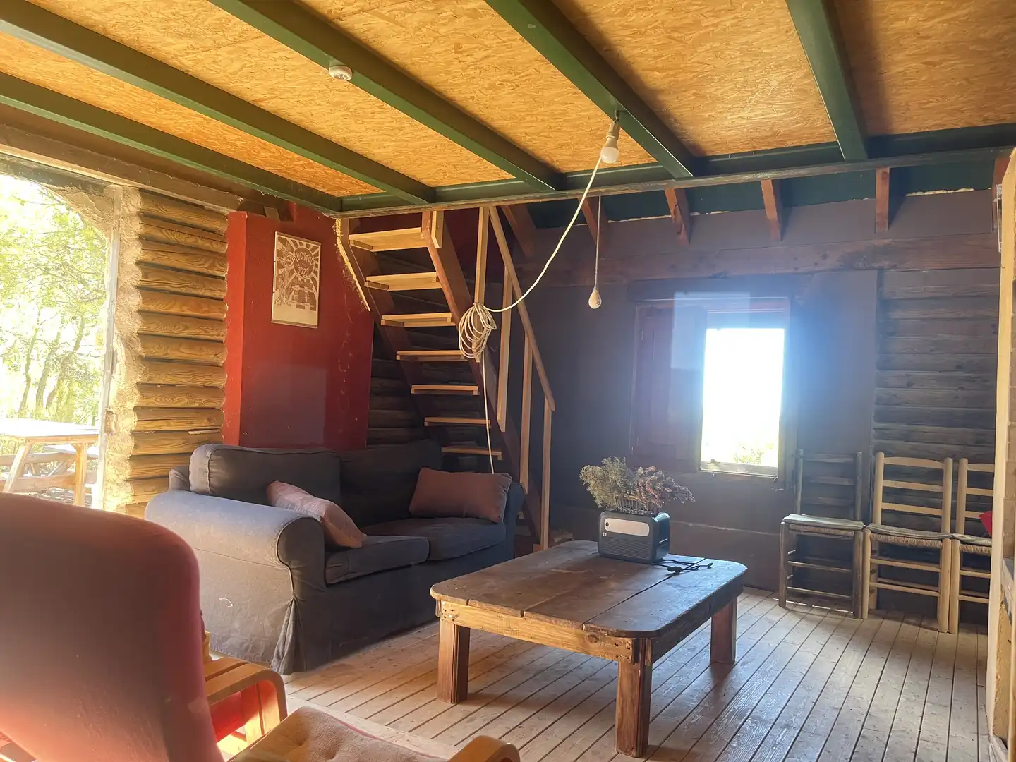 Sala de estar de Finca rústica en venta en La Pobla de Cérvoles, Lleida