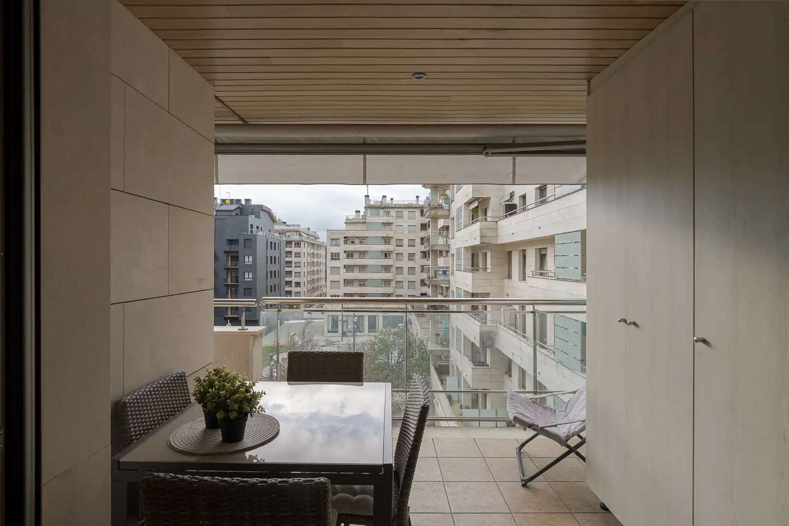 Terrasse von Wohnung zum Verkauf in Donostia - San Sebastián  mit Heizung, Terrasse und Ofen