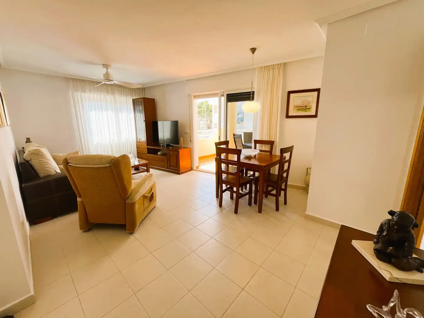 Living room of Flat for sale in Orihuela  with Furnished, Oven and Washing machine