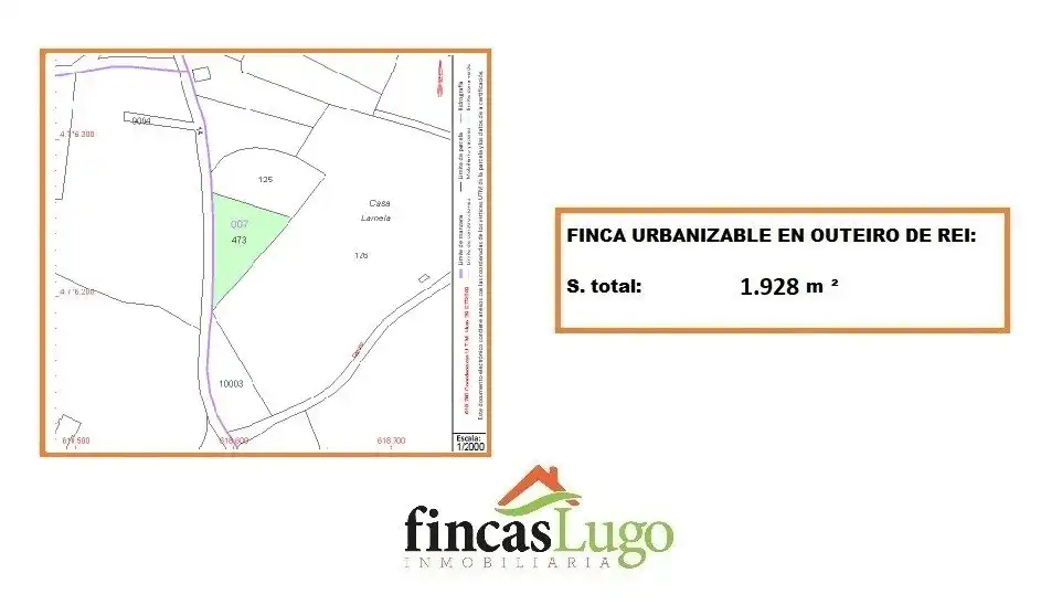 Terreno residenziale in vendita a Outeiro de Rei