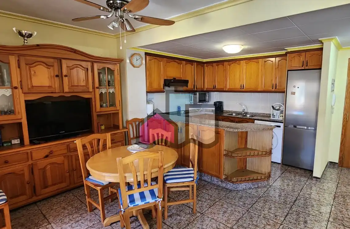 Cocina de Apartamento en venta en Cullera con Aire acondicionado, Terraza y Amueblado
