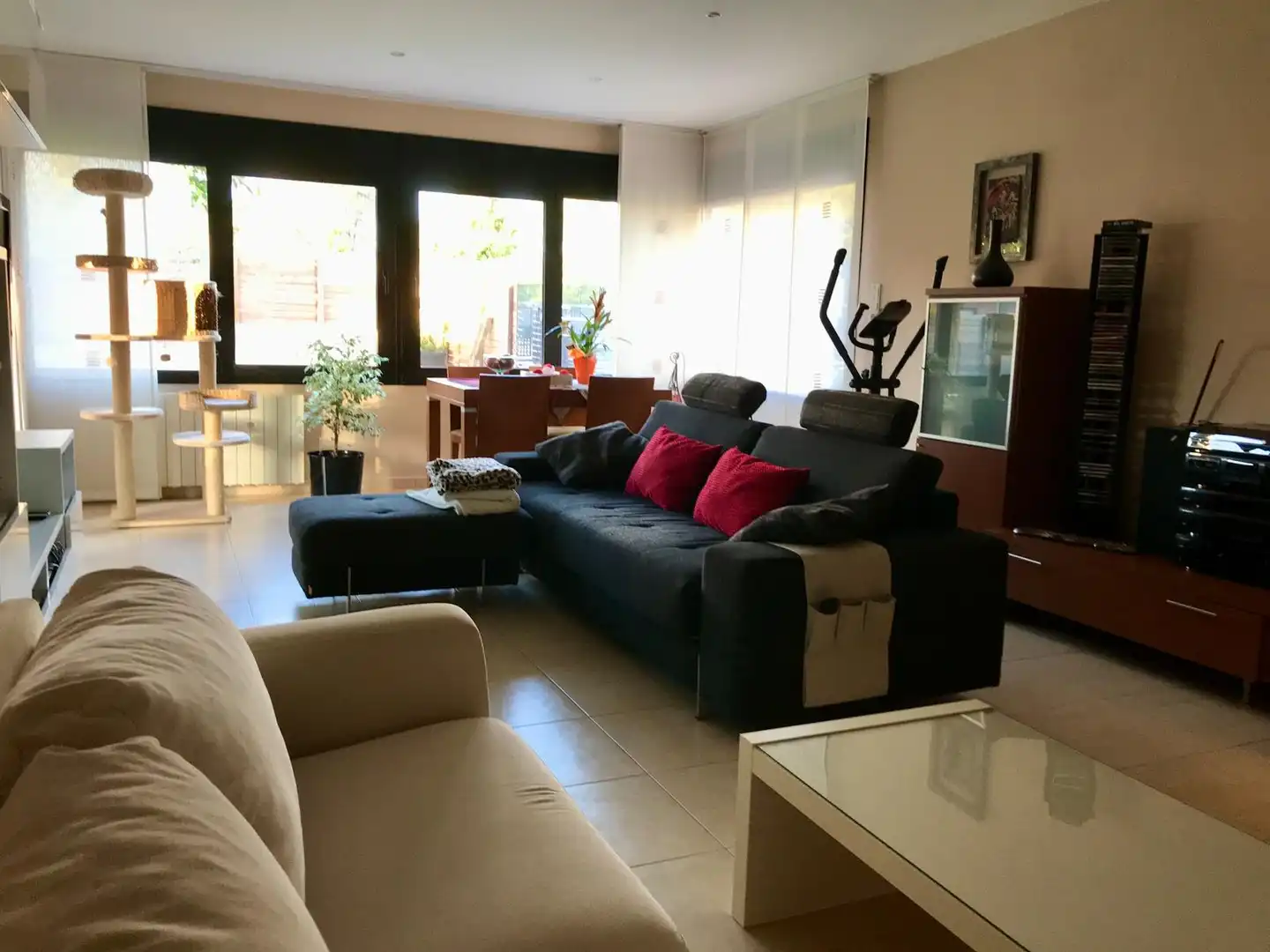 Sala de estar de Casa o chalet en venta en Santa Maria de Palautordera con Calefacción, Jardín privado y Terraza