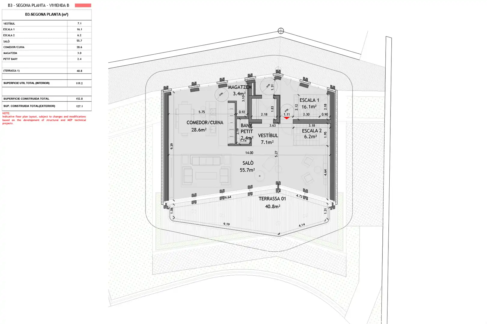Dúplex en venta en Coll d'Ordino, imagen 23