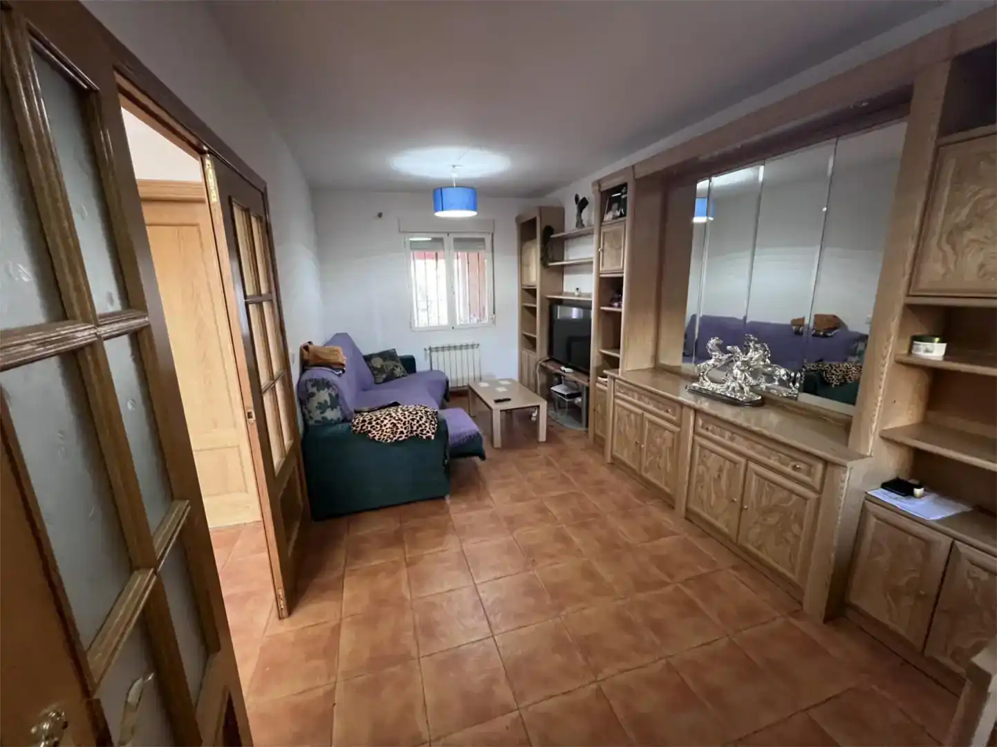 Sala d'estar de Casa o xalet en venda en Los Cerralbos amb Aire condicionat i Balcó