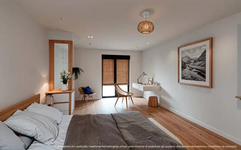 Bedroom of Flat for sale in Jaraíz de la Vera  with Private garden and Terrace