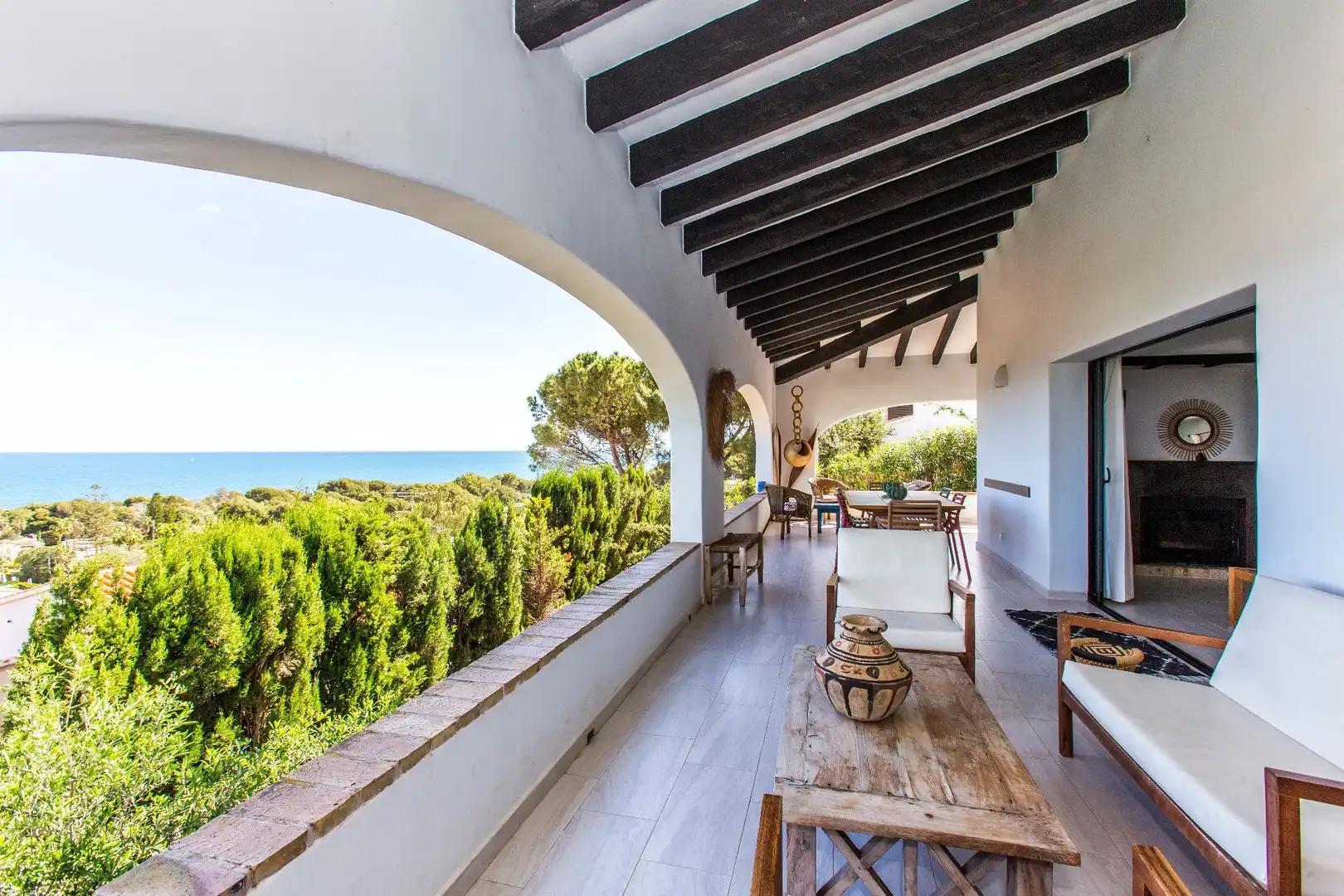 Terraza de Casa o chalet en venta en Dénia con Aire acondicionado, Calefacción y Jardín privado