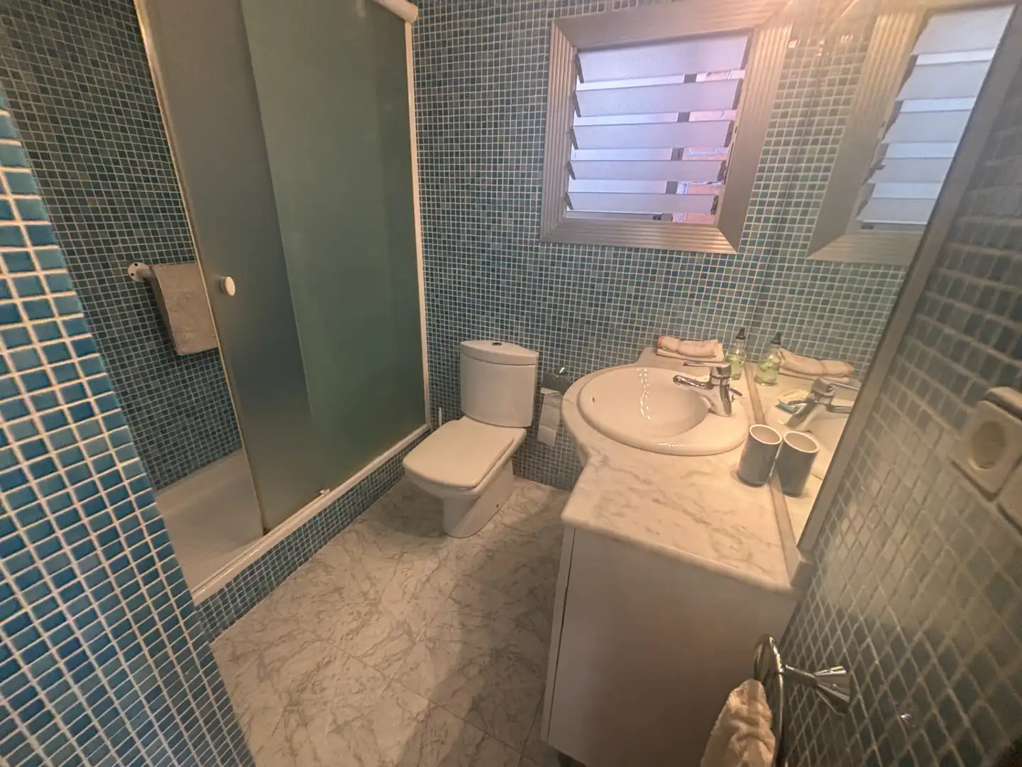 Bany de Pis de lloguer en Lleida amb Calefacció, Moblat i Forn