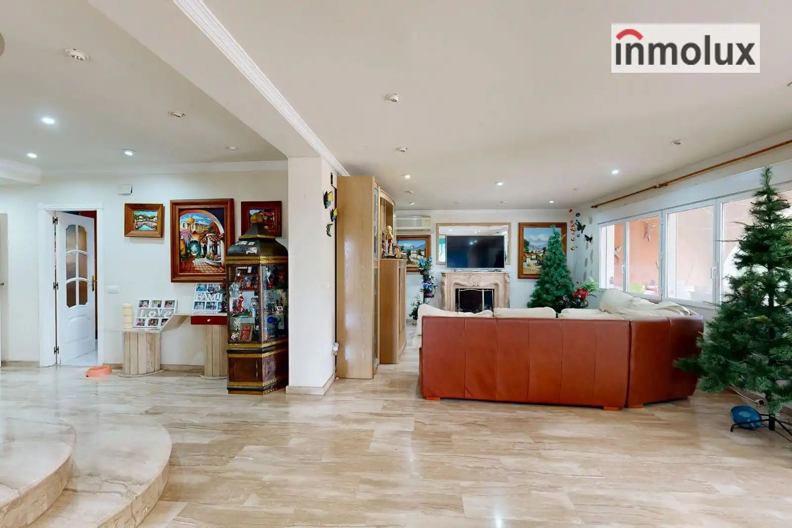 Living room of Houses for sale in San Vicente del Raspeig / Sant Vicent del Raspeig  with Air Conditioner, Heating and Private garden