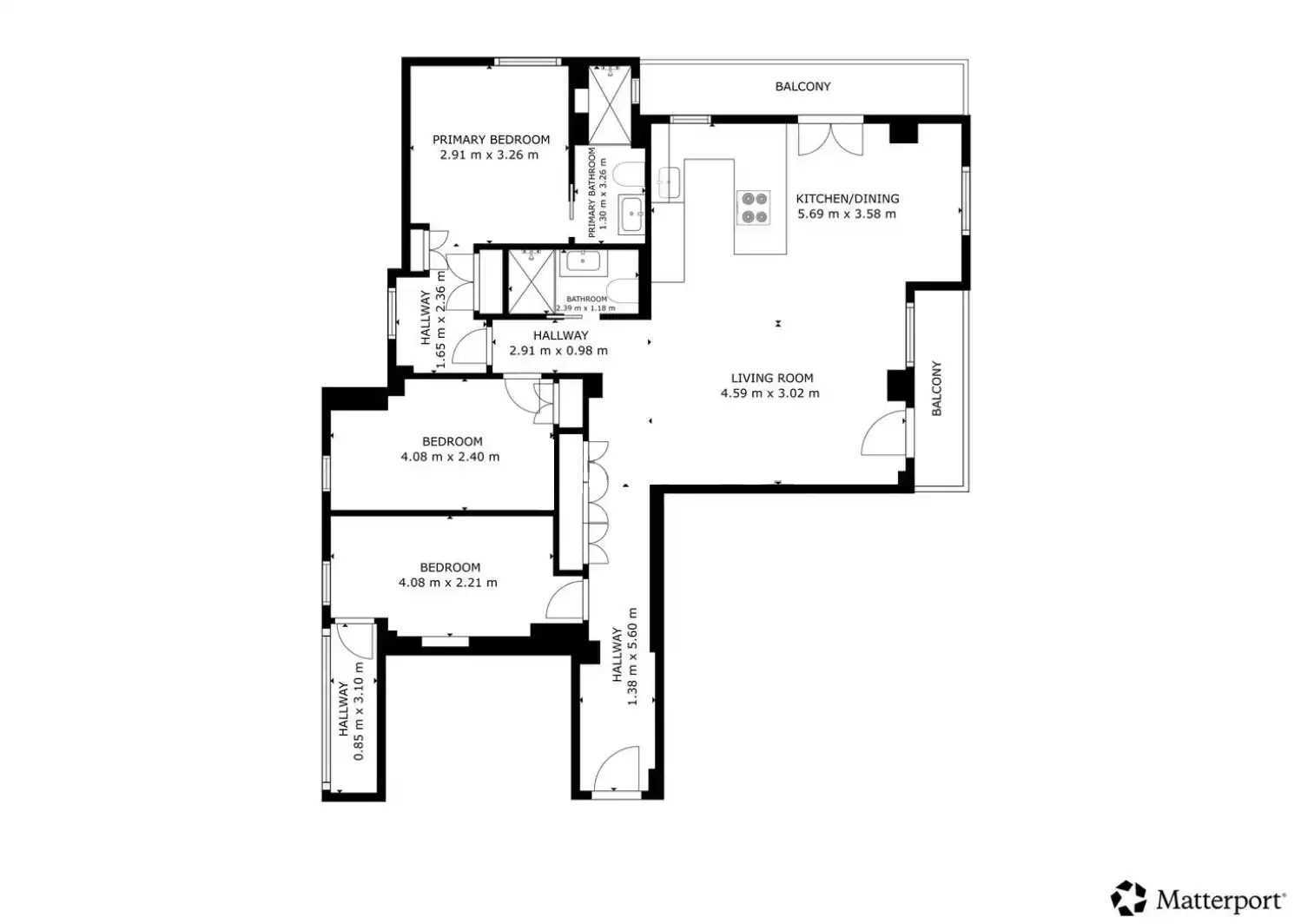 Piso en venta en Madrid con Aire acondicionado, Calefacción y Horno