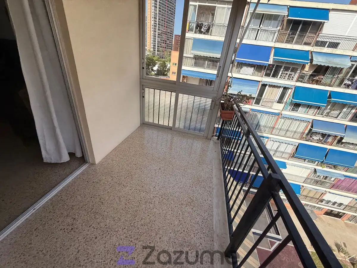 Terrasse von Wohnung zur Miete in Finestrat mit Schwimmbad, Möbliert und Ofen