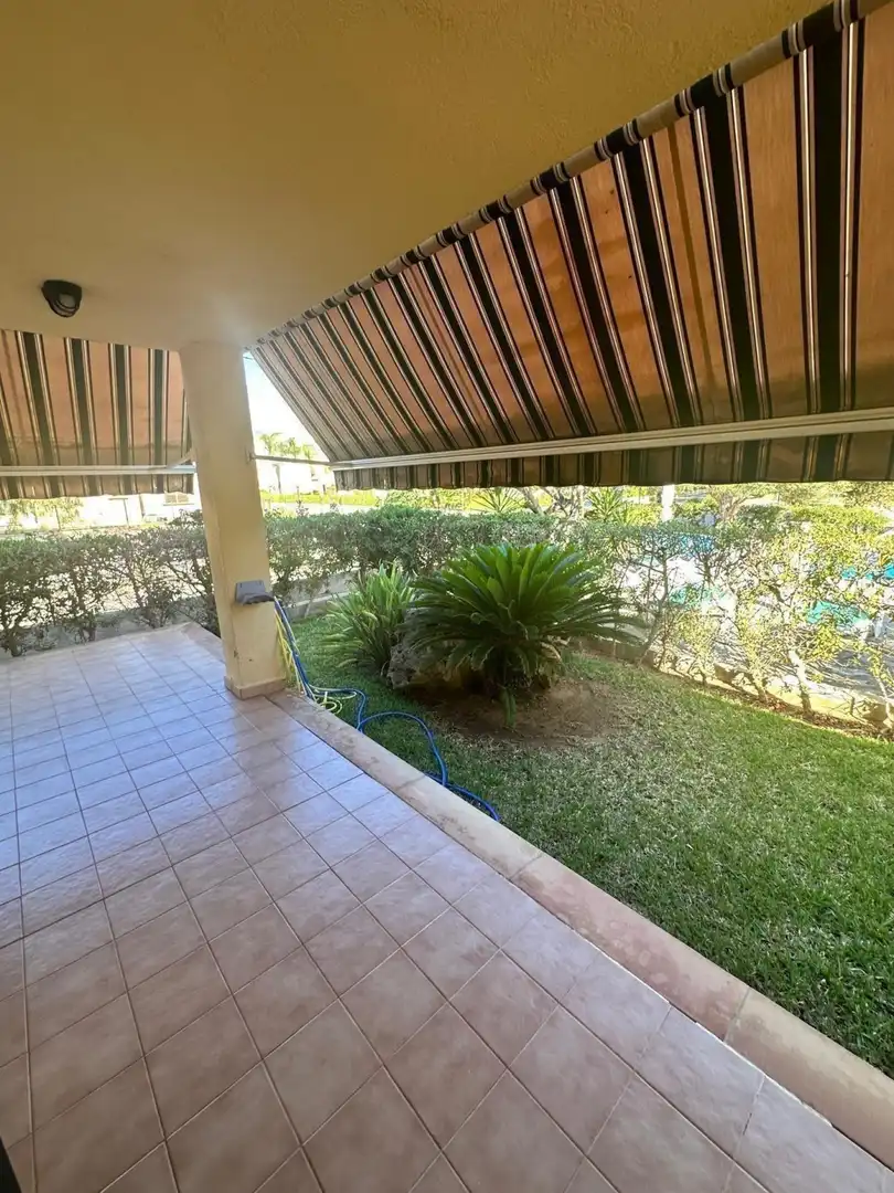 Terrasse von Wohnung zur Miete in Can Picafort