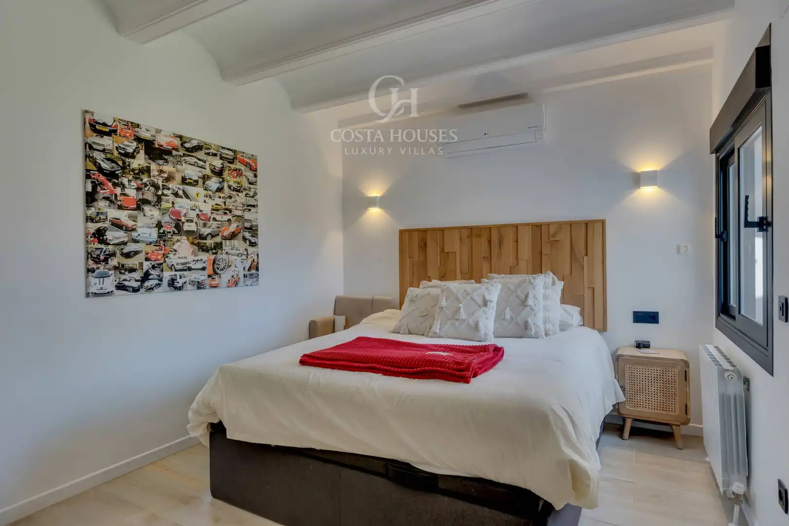 Bedroom of Houses for sale in Jávea / Xàbia  with Air Conditioner, Heating and Private garden