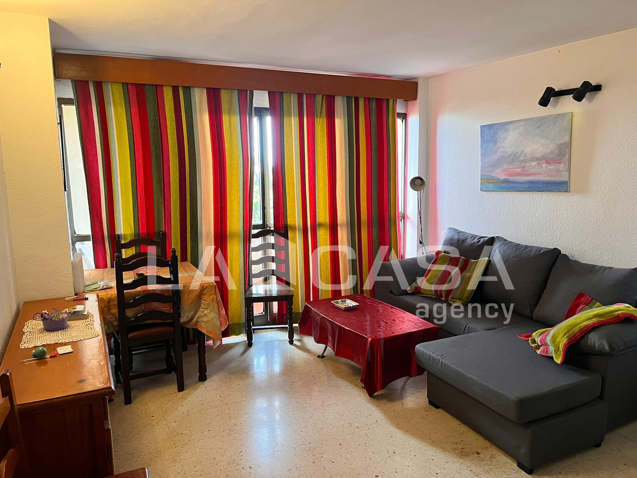 Living room of Flat to rent in Algeciras  with Balcony