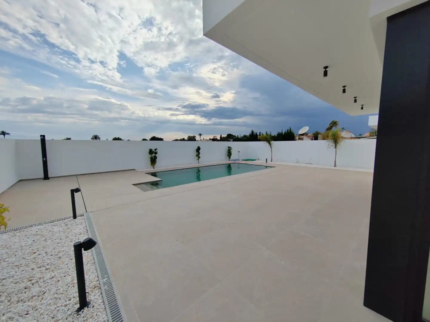 Terraza de Casa o chalet en venta en Sant Joan d'Alacant con Aire acondicionado, Calefacción y Jardín privado