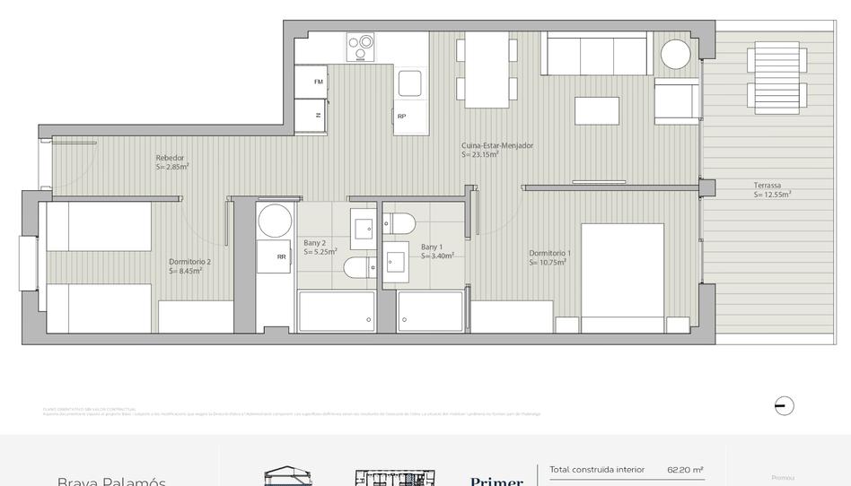 Foto 1 de Pis en venda a Carrer Mossèn Jacint Verdaguer, 44, Centre, Girona