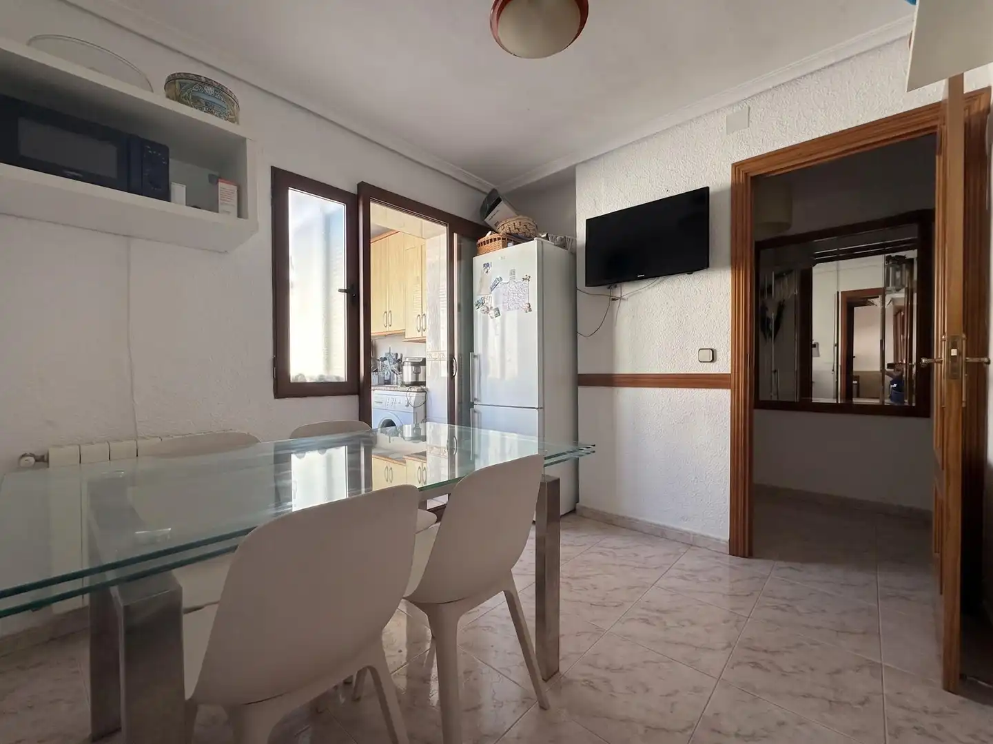 Kitchen of Flat for sale in Madrid  with Air Conditioner, Heating and Terrace