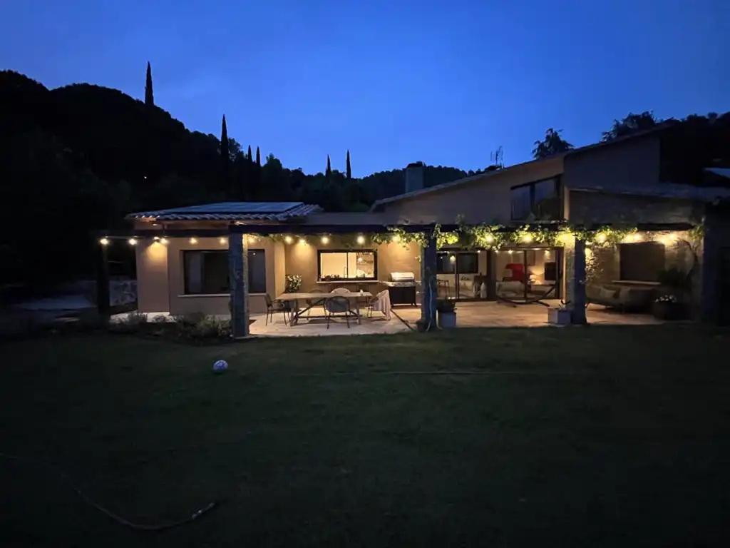 Terraza de Casa o chalet de alquiler en Sant Martí de Llémena con Aire acondicionado, Jardín privado y Trastero
