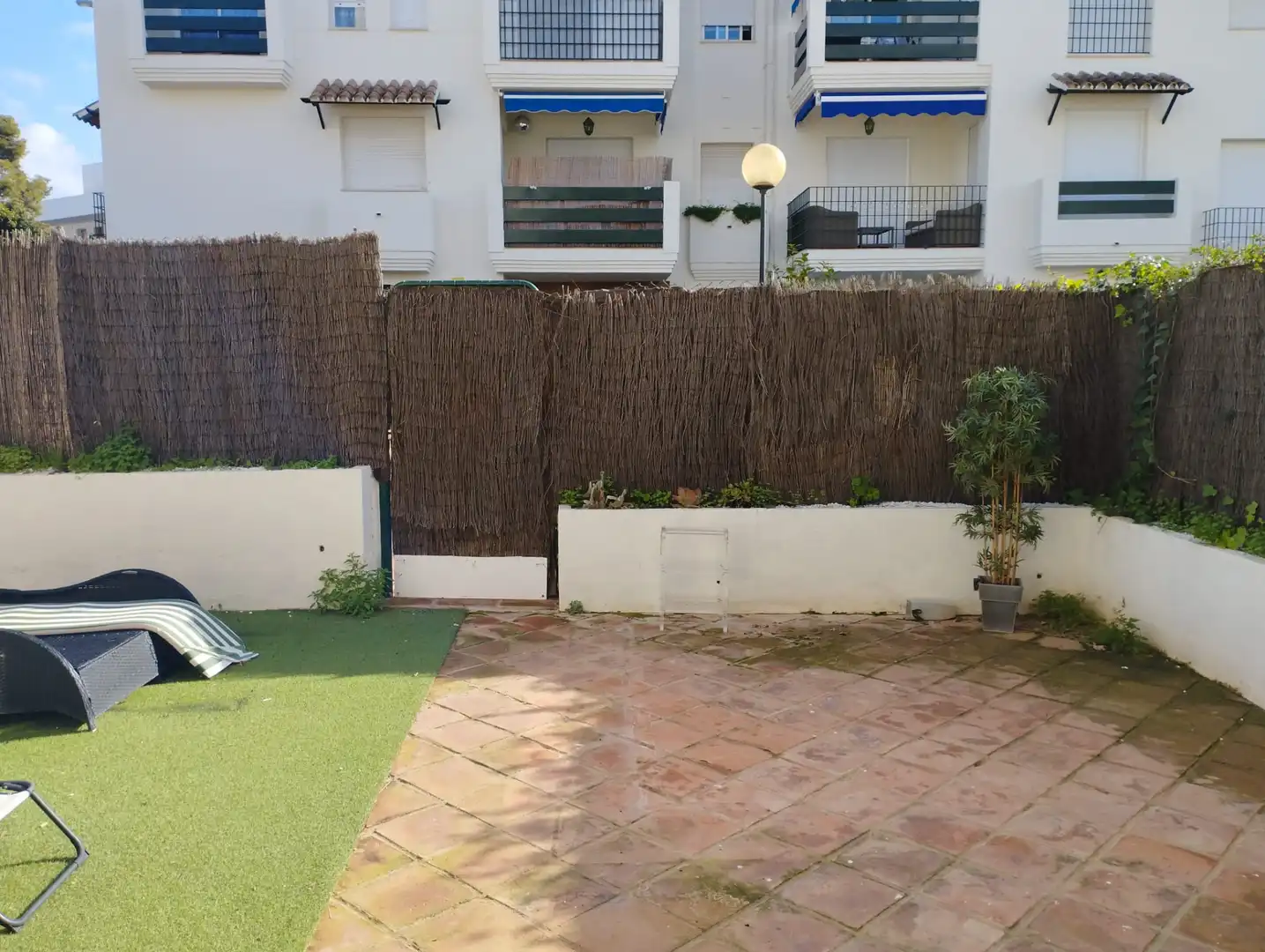 Jardí de Apartament de lloguer en Marbella amb Aire condicionat, Calefacció i Terrassa