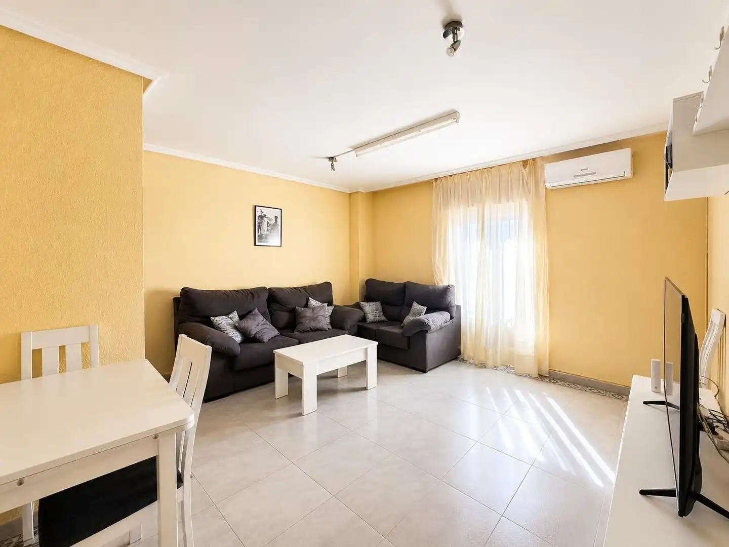 Living room of Attic for sale in Plasencia  with Heating, Terrace and Storage room