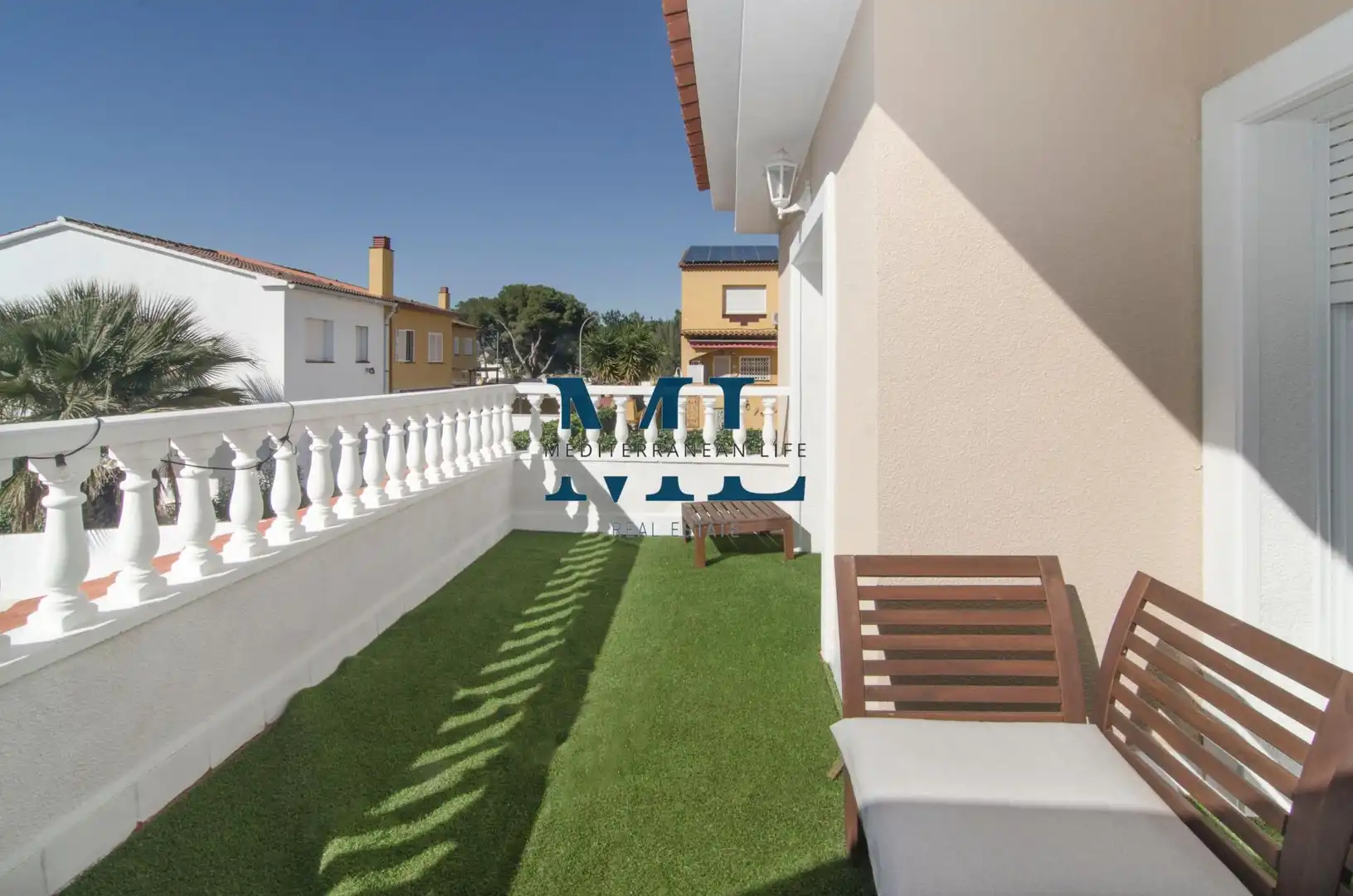 Terrace of Detached homes for sale in Sant Pere de Ribes  with Heating and Swimming Pool
