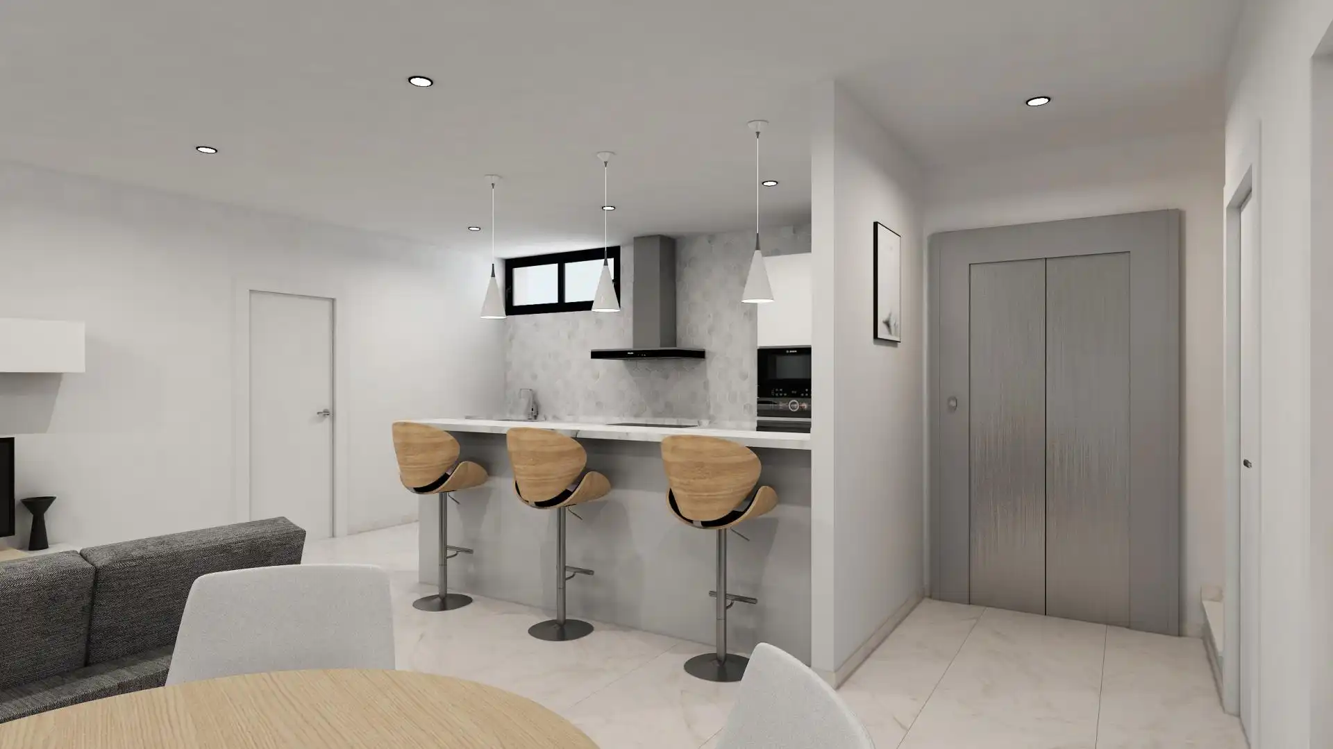 Cocina de Casa o chalet en venta en La Nucia