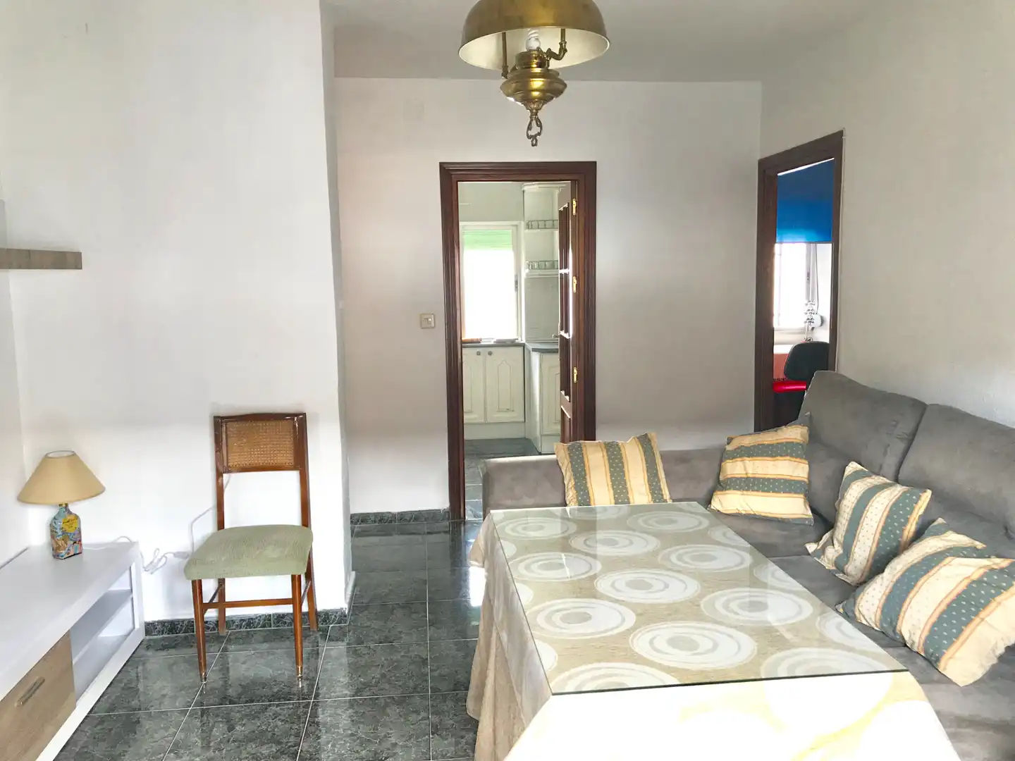 Dining room of Flat for rent in Granada  with Air Conditioner, Furnished and Washing machine