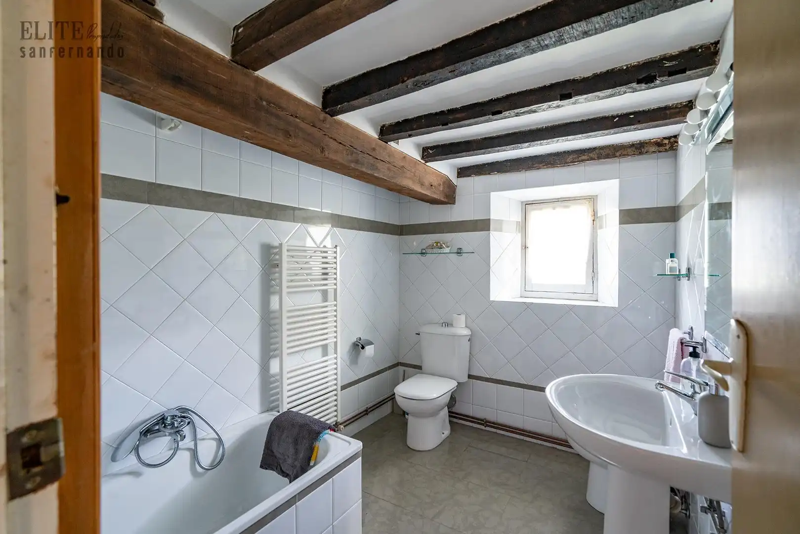 Baño de Casa o chalet en venta en Puente Viesgo con Calefacción, Jardín privado y Terraza
