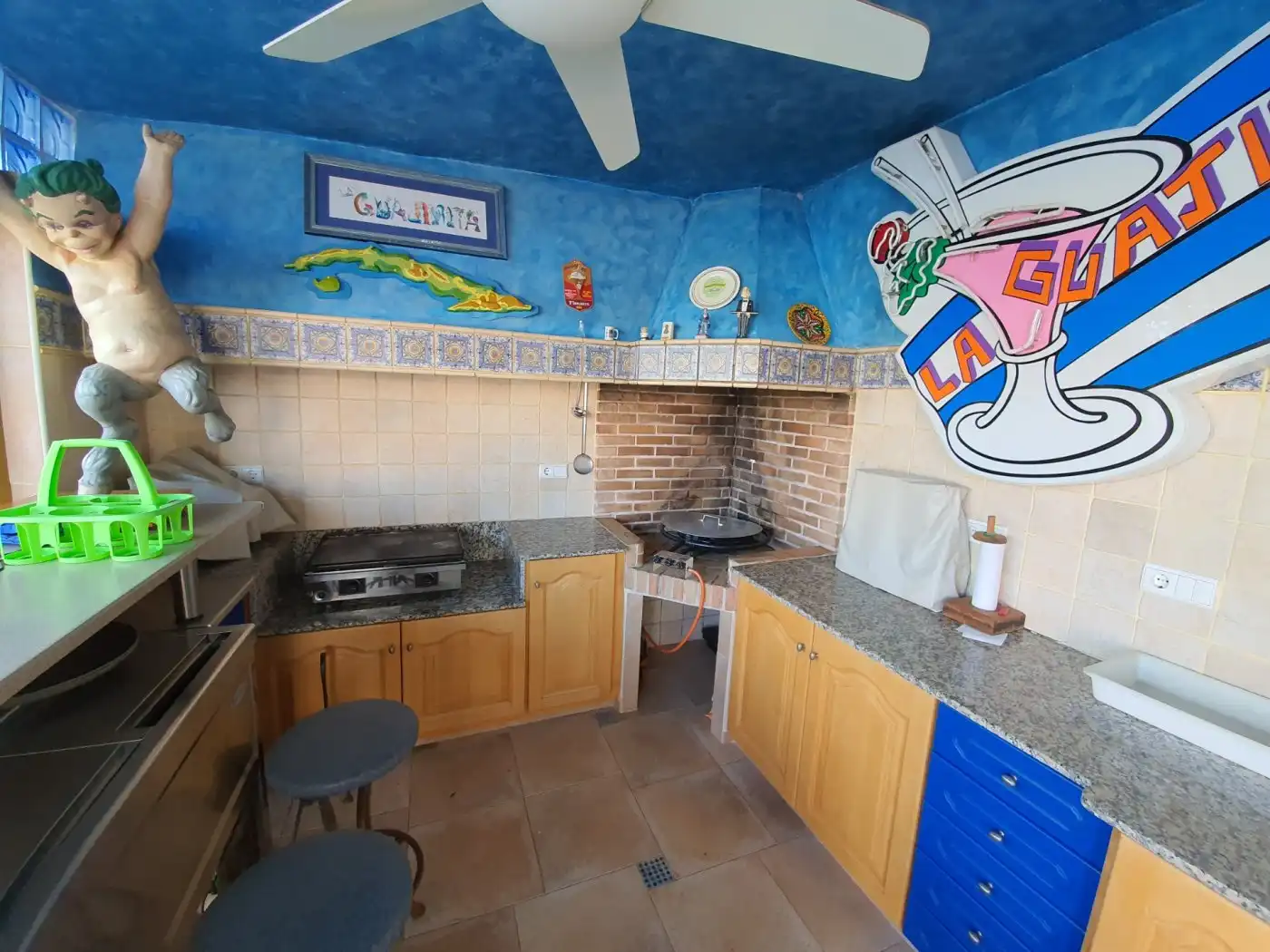 Cocina de Casa o chalet en venta en Benidorm con Calefacción, Jardín privado y Trastero