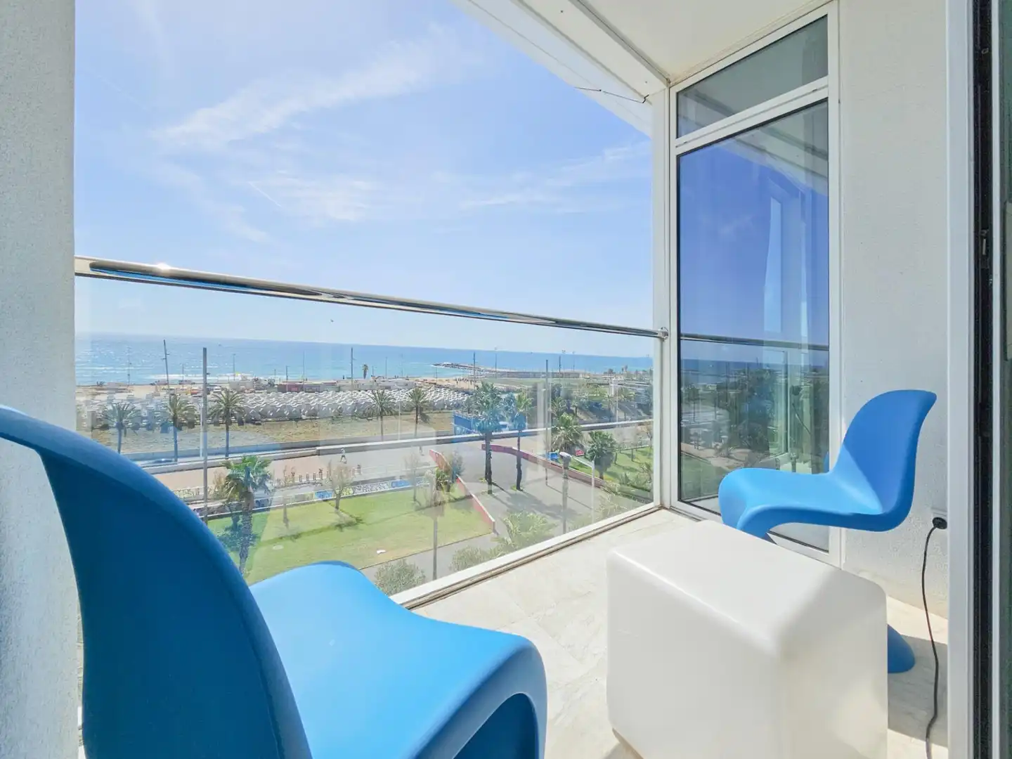 Terrasse von Wohnung zum Verkauf in Barcelona mit Klimaanlage, Heizung und Balkon