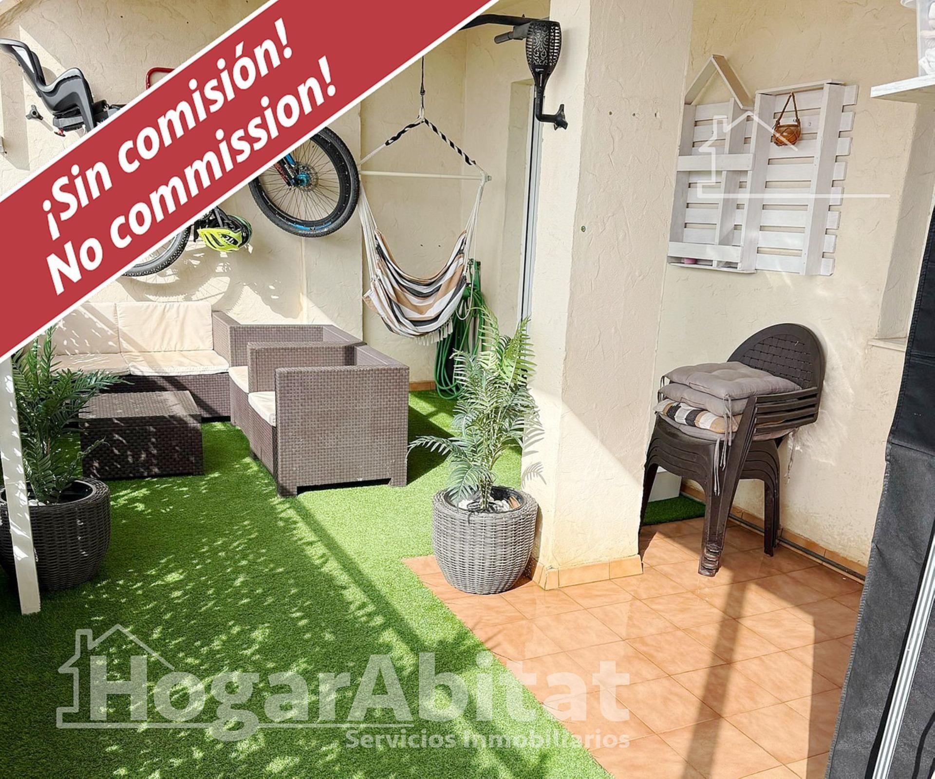 Balcony of Attic for sale in Roquetas de Mar  with Air Conditioner, Heating and Private garden