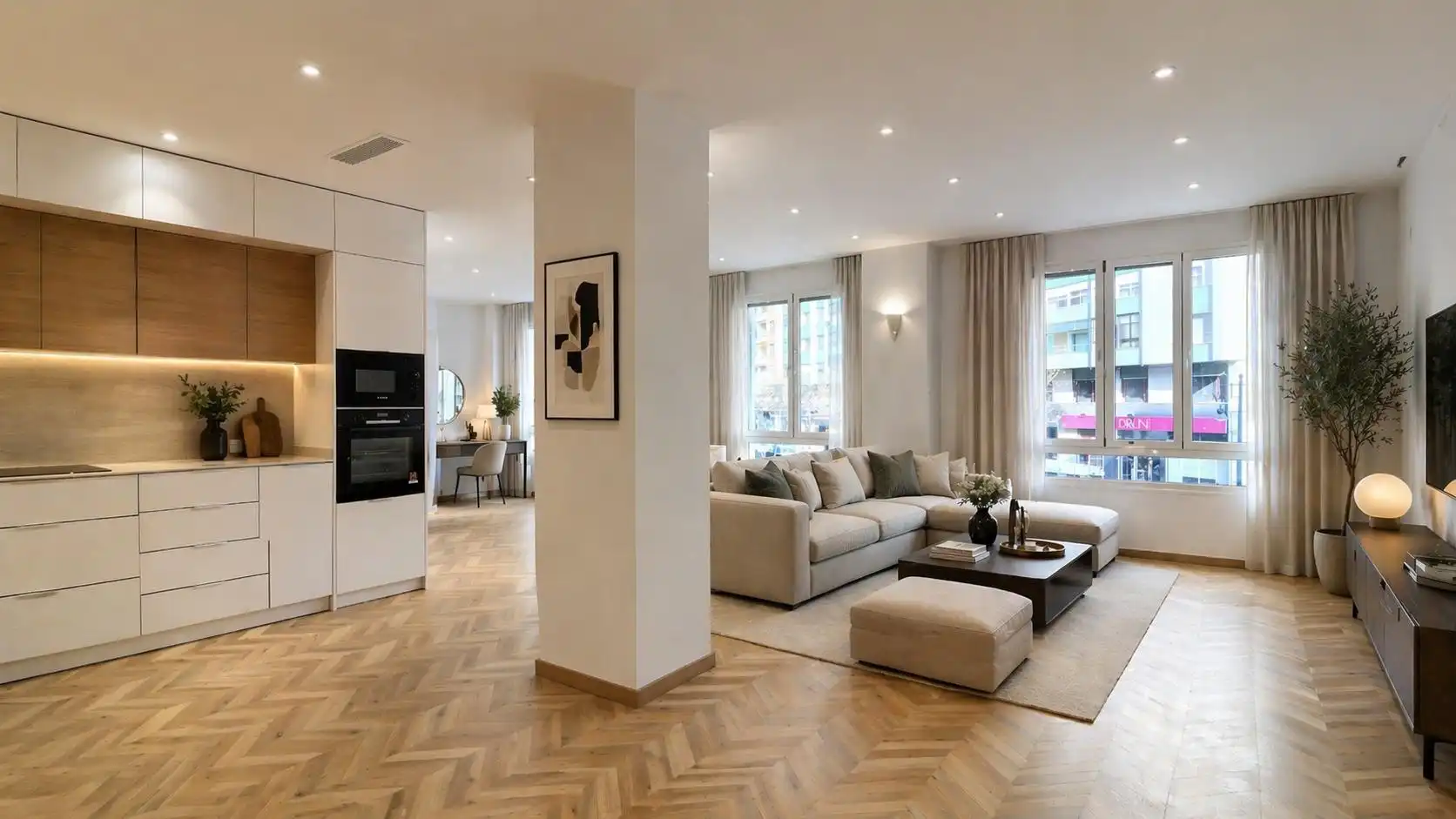 Living room of Apartments for sale in Valencia  with Balcony