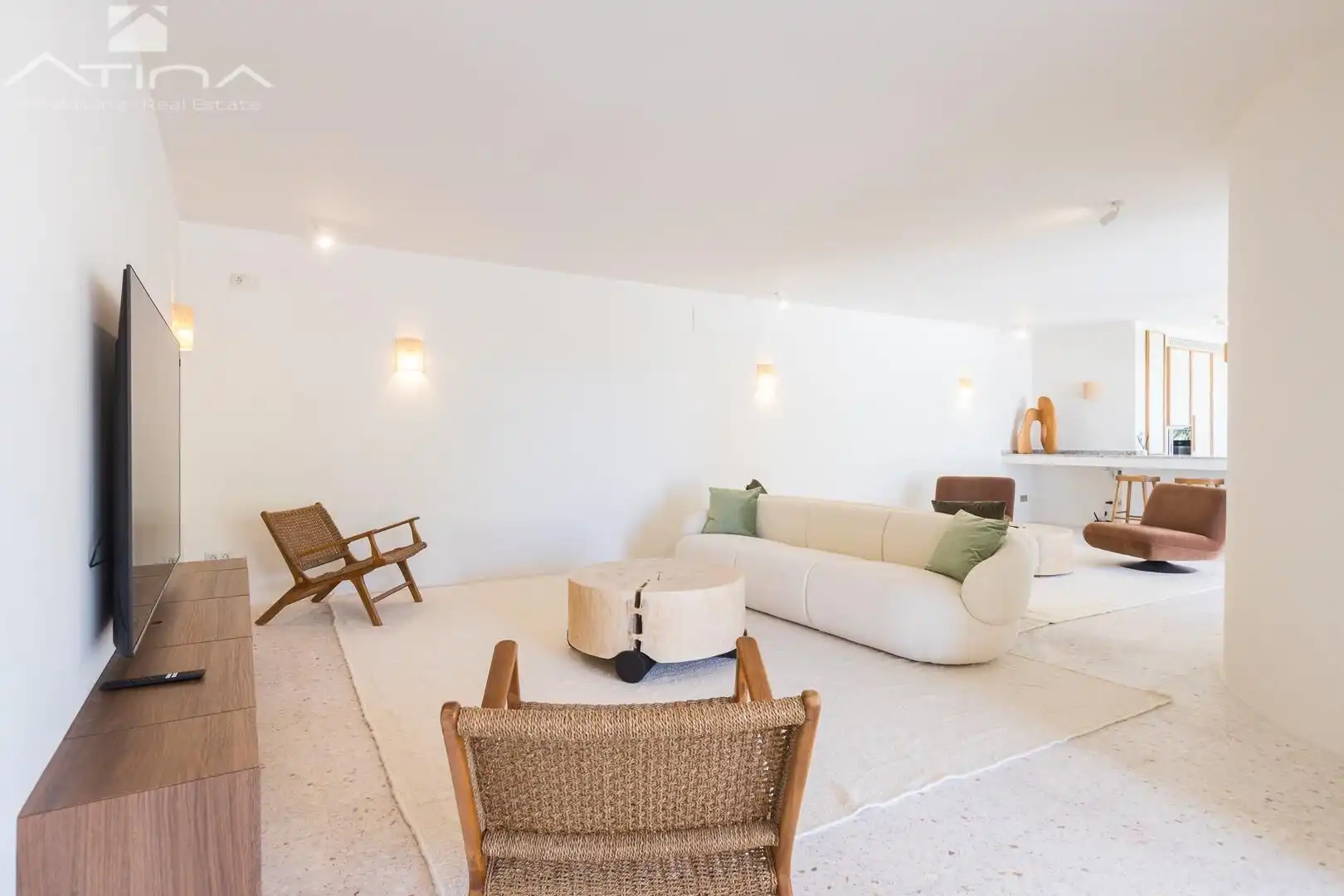 Sala de estar de Casa o chalet en venta en Jávea / Xàbia con Aire acondicionado, Calefacción y Jardín privado