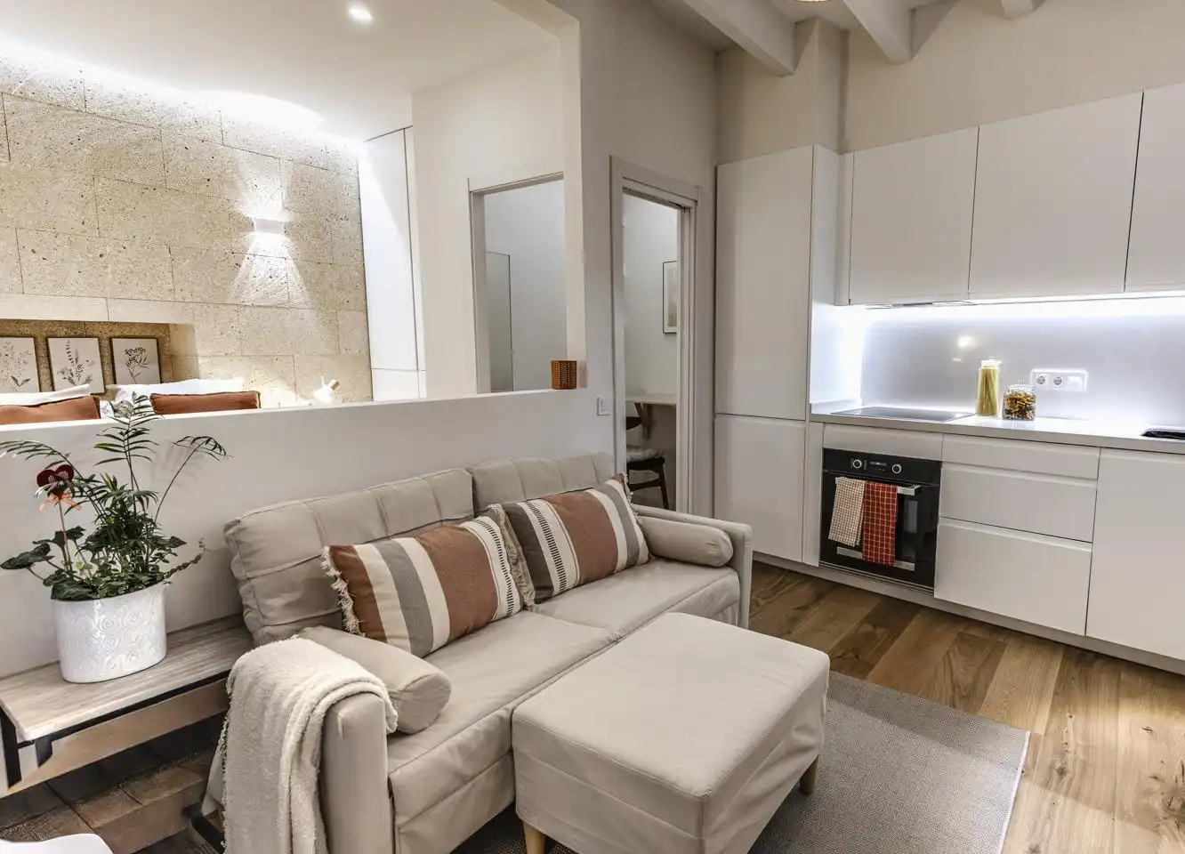 Sala de estar de Piso en venta en  Palma de Mallorca con Aire acondicionado, Terraza y Amueblado