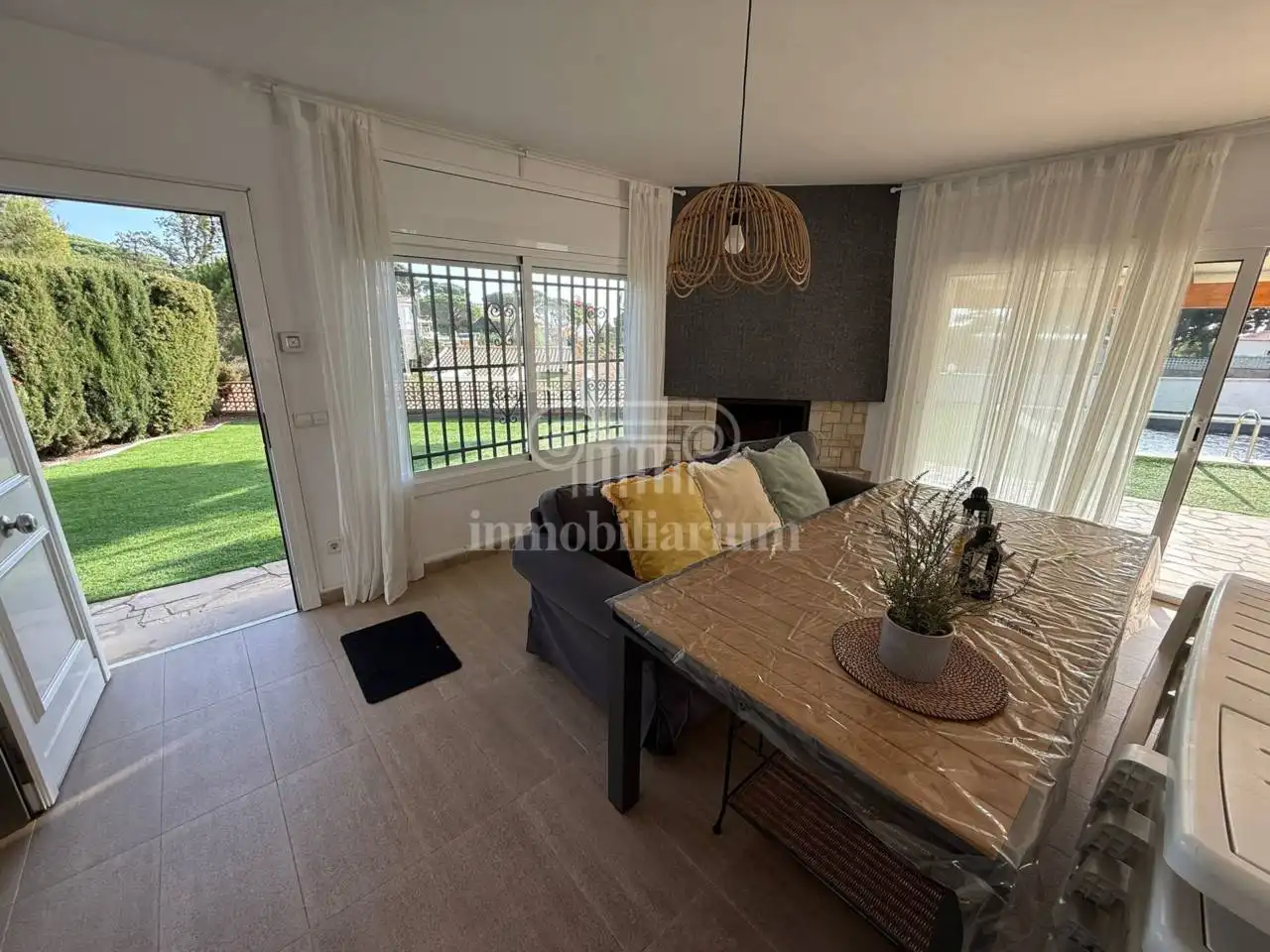 Jardí de Casa o xalet en venda en Lloret de Mar amb Calefacció, Jardí privat i Terrassa