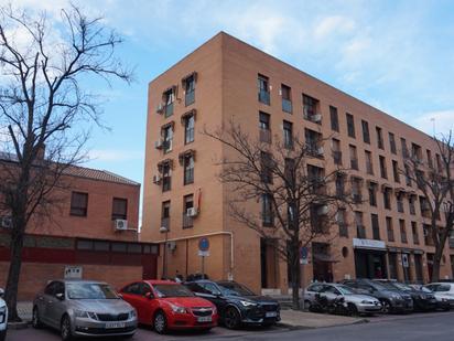 Exterior view of Flat for sale in  Madrid Capital  with Air Conditioner, Heating and Storage room