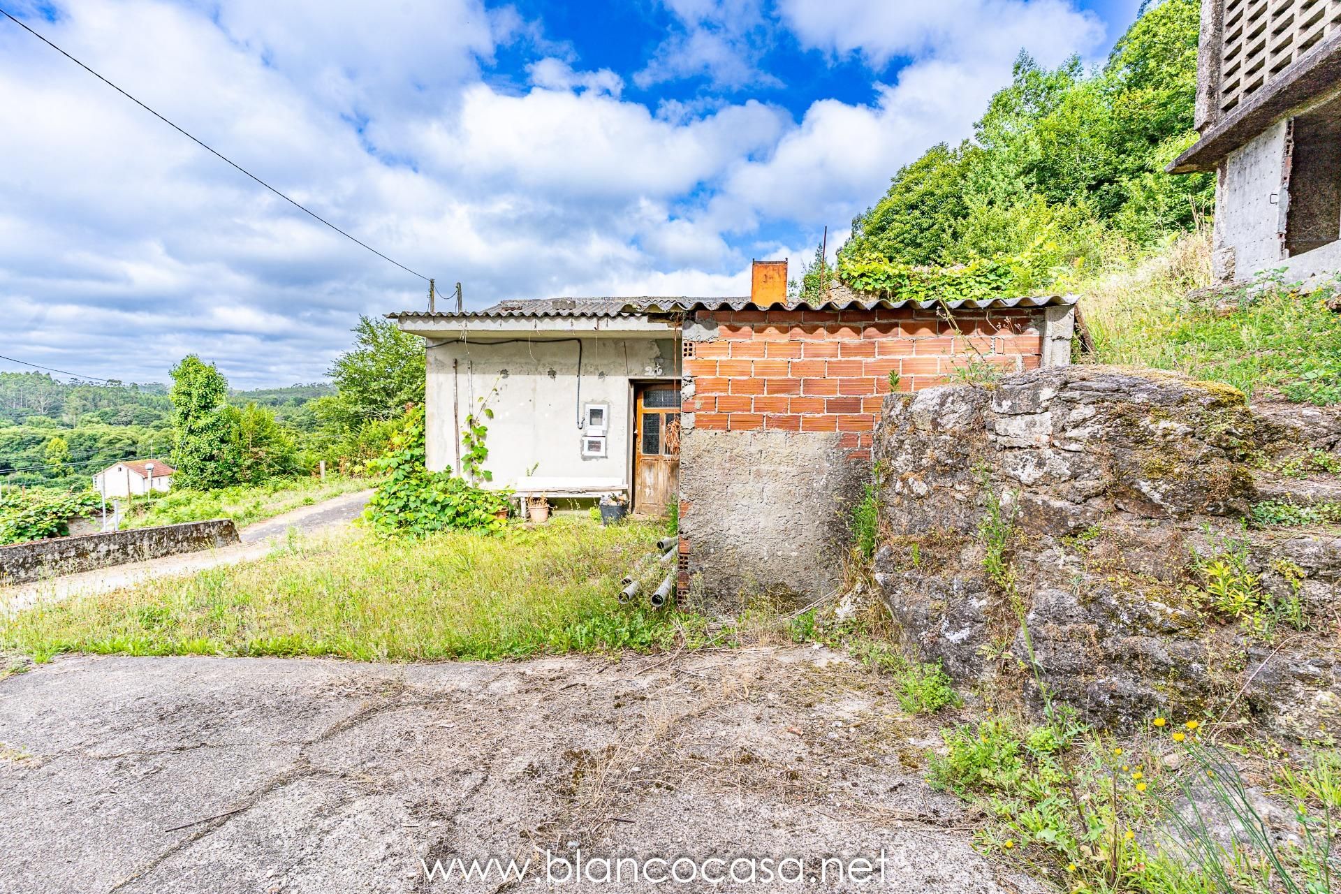 Vista exterior de Casa o xalet en venda en Cerceda amb Jardí privat